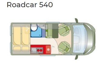 ROADCAR Van Roadcar 540