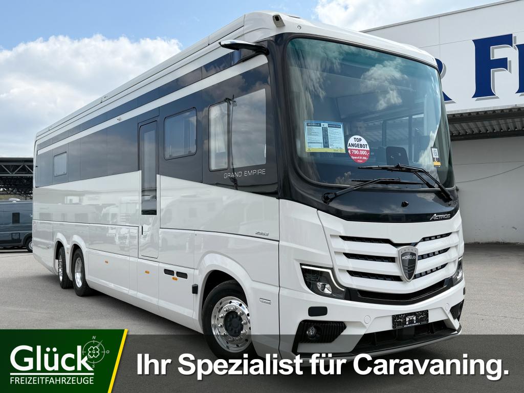 2026 Morelo GRAND EMPIRE 120 GSO · Modell 25 · Slide-Out