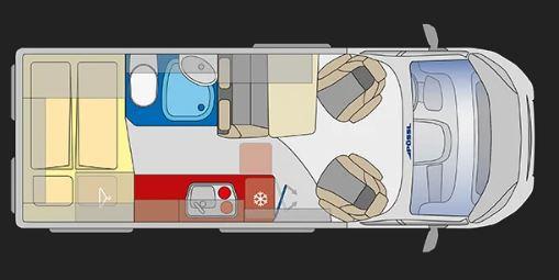 GLOBECAR H-Line Summit 600 B 500€ Urlaubsgeld on TOP