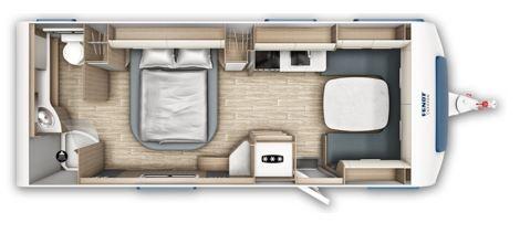 FENDT TENDENZA 650 SFD Skylight ThermoBlack