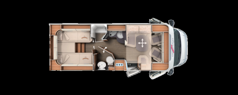 CARTHAGO C1TOURER T T 145 RBLE Comfort 4.2 t